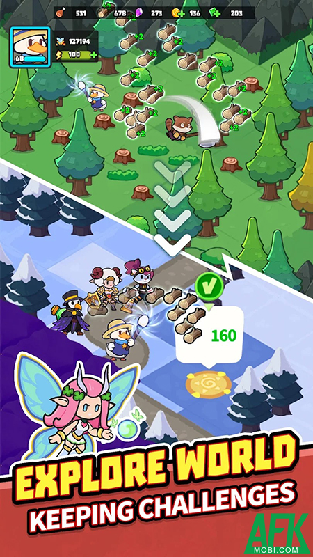 Dẫn dắt các chiến binh động vật bảo vệ khu rừng trong Forest Legend: Idle RPG 2 Dẫn dắt các chiến binh động vật bảo vệ khu rừng trong Forest Legend: Idle RPG 2