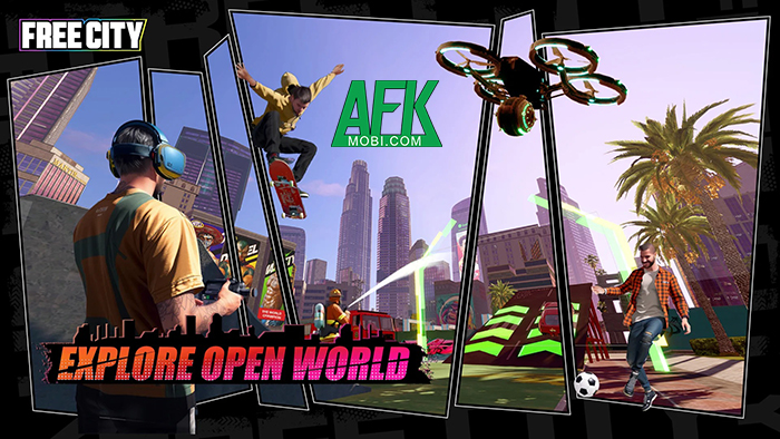 Garena Free City game hành động phiêu lưu thế giới mở mới lấy cảm hứng từ GTA 3 Garena Free City game hành động phiêu lưu thế giới mở mới lấy cảm hứng từ GTA 3