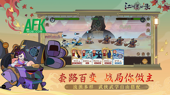 Giang Hồ Mạc Thế Lục game chiến thuật thẻ bài lấy đề tài võ lâm đến từ Trung Quốc 1