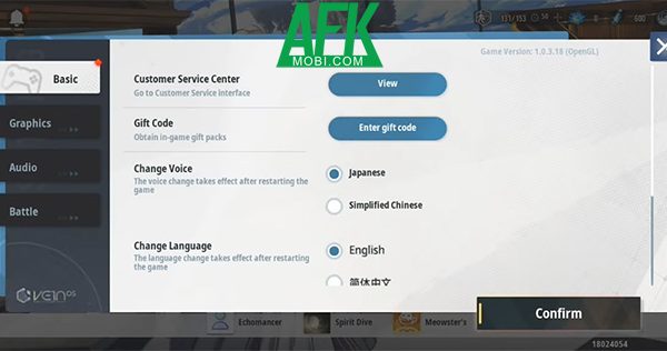 Tổng hợp gift code game Ash Echoes – Tiếng Vọng Tro Tàn mới nhất trong tháng afkmobi giftcodeashechoes 1jpg