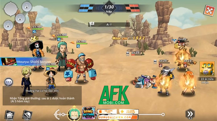 Tổng hợp gift code game GOMU Đại Chiến mới nhất trong tháng 3 Tổng hợp gift code game GOMU Đại Chiến mới nhất trong tháng 3