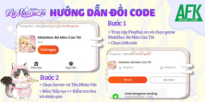 Tổng hợp gift code game Me&Meo: Bé Mèo Của Tôi mới nhất trong tháng 0 Tổng hợp gift code game Me&Meo: Bé Mèo Của Tôi mới nhất trong tháng 0