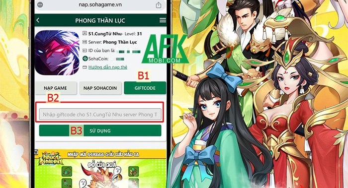 Tổng hợp gift code game Phong Thần Lục mới nhất trong tháng 0 Tổng hợp gift code game Phong Thần Lục mới nhất trong tháng 0