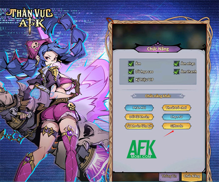 Tổng hợp gift code game Thần Vực AFK mới nhất trong tháng 0 Tổng hợp gift code game Thần Vực AFK mới nhất trong tháng 0