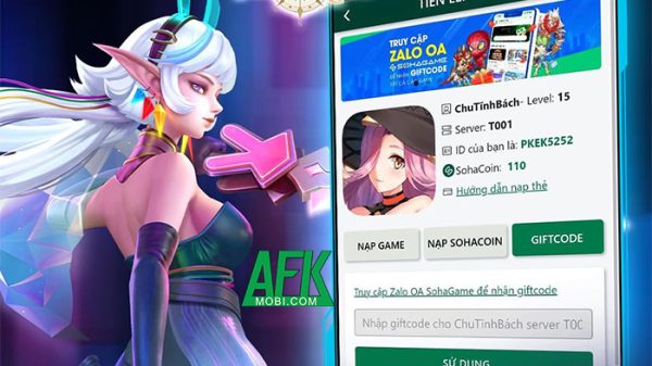 Tổng hợp gift code game Tiến Lên Alita mới nhất trong tháng afkmobi giftcodetienlenalita 1jpg