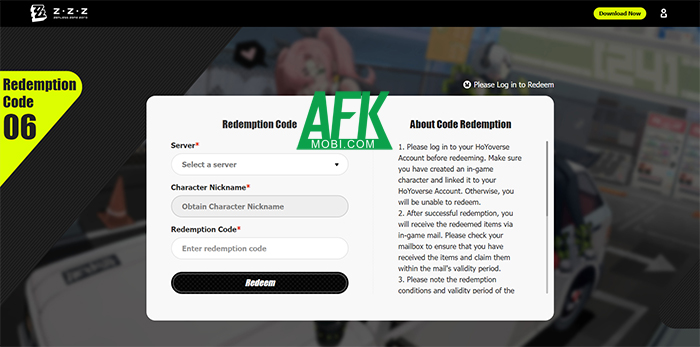 Tổng hợp gift code game Zenless Zone Zero mới nhất trong tháng 1