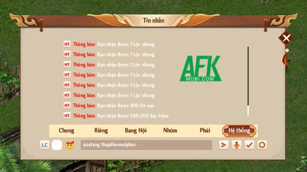 Tổng hợp gift code game Thập Diện Mai Phục Mobile mới nhất trong tháng 28 Tổng hợp gift code game Thập Diện Mai Phục Mobile mới nhất trong tháng afkmobi giftcodthapdienmaiphuc 1jpg