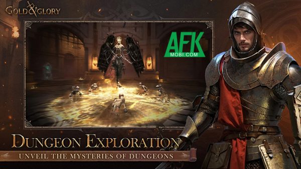 Dấn thân vào khám phá các ngục tối để tìm kiếm kho báu và trang bị trong Gold and Glory 27 Dấn thân vào khám phá các ngục tối để tìm kiếm kho báu và trang bị trong Gold and Glory afkmobi goldandglory 1jpg