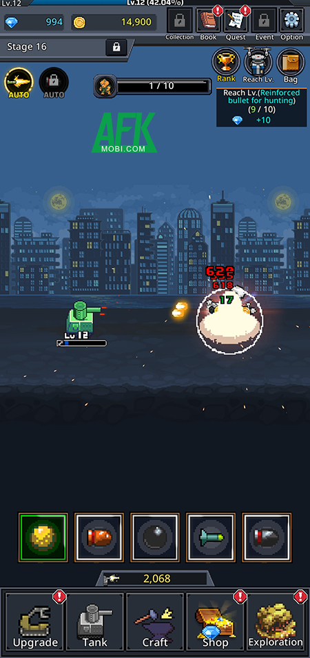 Phát triển chiếc xe tăng của bạn trong game Grow Tank Master 0 Phát triển chiếc xe tăng của bạn trong game Grow Tank Master 0