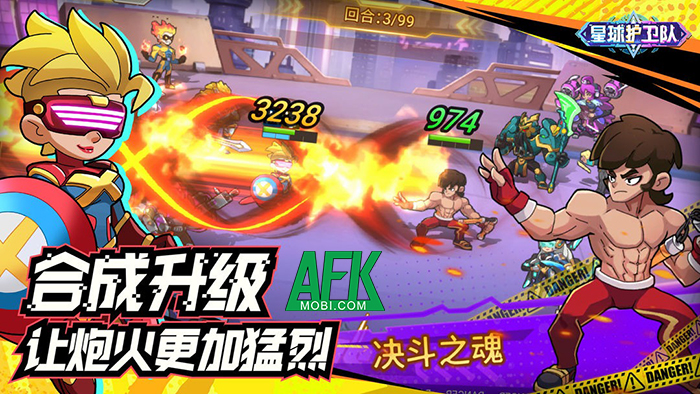 Cùng các siêu anh hùng phòng thủ bảo vệ hành tinh trong game Guardians of the Planet 3