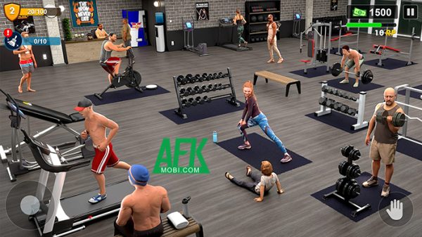 Fitness Gym: Workout Simulator mời bạn quản lý một phòng tập thể hình 26 Fitness Gym: Workout Simulator mời bạn quản lý một phòng tập thể hình afkmobi gymfitnessclub 1jpg