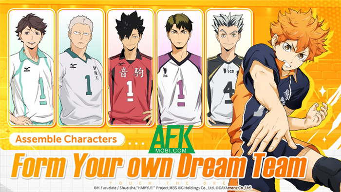 Haikyu Touch The Dream game thể thao lấy chủ đề từ Vua Bóng Chuyền Haikyu 0 Haikyu Touch The Dream game thể thao lấy chủ đề từ Vua Bóng Chuyền Haikyu 0