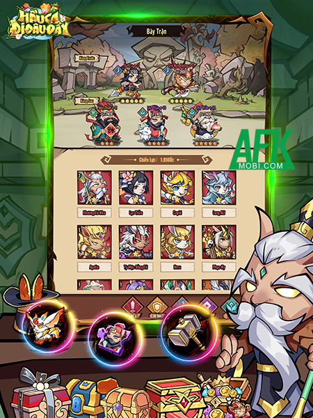 Game idle chiến thuật thẻ tướng Hầu Ca Đi Đâu Đấy về Việt Nam 0 Game idle chiến thuật thẻ tướng Hầu Ca Đi Đâu Đấy về Việt Nam 0