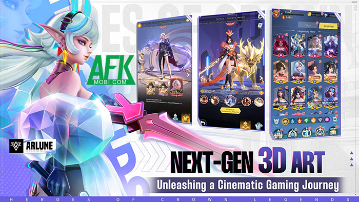 Tập hợp các anh hùng và bắt đầu cuộc hành trình huyền thoại trong Heroes of Crown: Legends 1 Tập hợp các anh hùng và bắt đầu cuộc hành trình huyền thoại trong Heroes of Crown: Legends 1