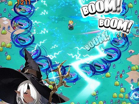 Chiến đấu sinh tồn trước làn sóng quái vật gần như vô tận trong game Hero Survivor.io 30 Chiến đấu sinh tồn trước làn sóng quái vật gần như vô tận trong game Hero Survivor.io afkmobi herosurvivorio 1jpg