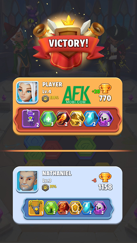 Các game thủ sẽ được chiến đấu với nhau bằng cách xếp các khối lục giác trong Hex Heroes 3 Các game thủ sẽ được chiến đấu với nhau bằng cách xếp các khối lục giác trong Hex Heroes 3