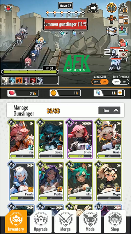 Cùng các cô nàng thiện xạ phòng thủ trong game Idle Bullets Tower Defense RPG 1 Cùng các cô nàng thiện xạ phòng thủ trong game Idle Bullets Tower Defense RPG 1