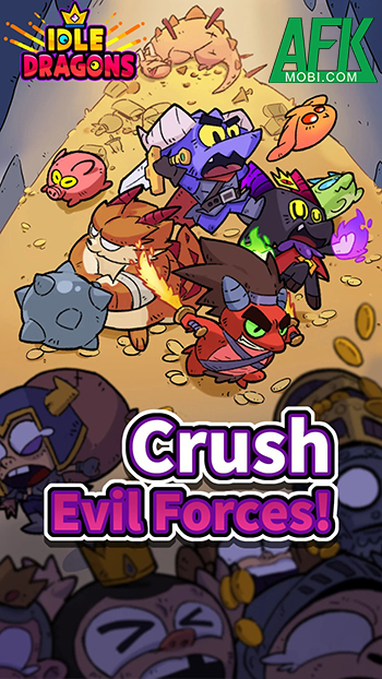 Bắt đầu hành trình phát triển chiến binh rồng của bạn trong game nhàn rỗi Idle Dragons 0