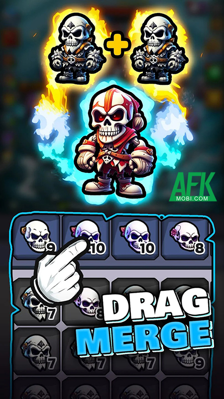 Sử dụng bọn quỷ và khô lâu tay sai để đào mỏ trong game Idle Hell Miner: Necro Merge 2 Sử dụng bọn quỷ và khô lâu tay sai để đào mỏ trong game Idle Hell Miner: Necro Merge 2