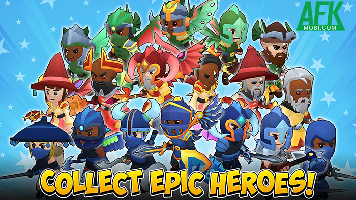 Bảo vệ tòa tháp của bạn trước các làn sóng quái vật trong Idle Hero TD 2 Bảo vệ tòa tháp của bạn trước các làn sóng quái vật trong Idle Hero TD 2
