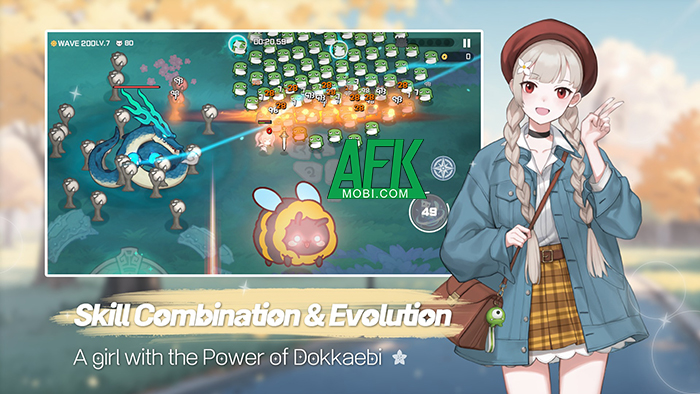 IMAE Guardian Girl game hành động sinh tồn roguelike đơn giản có nét đồ họa ngộ nghĩnh 1