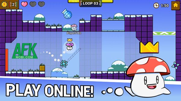 Jumpignons Online cho các game thủ so tài với nhau trong việc vượt chướng ngại vật afkmobi jumpignonsonline 1jpg
