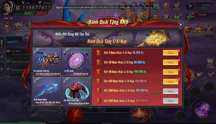 Game nhập vai Kiếm Vũ CMN tung teaser hé lộ chuỗi quà tặng trị giá lên đến 100 triệu 12 Game nhập vai Kiếm Vũ CMN tung teaser hé lộ chuỗi quà tặng trị giá lên đến 100 triệu 12