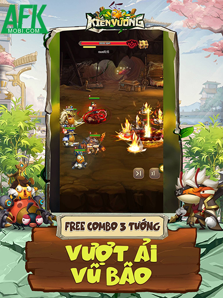 Game idle chiến thuật thẻ tướng Kiến Vương Mobile về Việt Nam 1 Game idle chiến thuật thẻ tướng Kiến Vương Mobile về Việt Nam 1