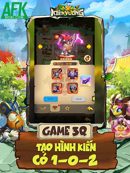 Game idle chiến thuật thẻ tướng Kiến Vương Mobile về Việt Nam 2 Game idle chiến thuật thẻ tướng Kiến Vương Mobile về Việt Nam 2