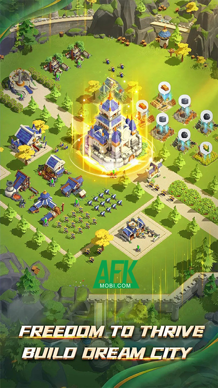 Xây dựng vương quốc của bạn trong một thế giới fantasy tại game Kingdom Storm 1