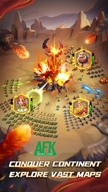 Xây dựng vương quốc của bạn trong một thế giới fantasy tại game Kingdom Storm 2