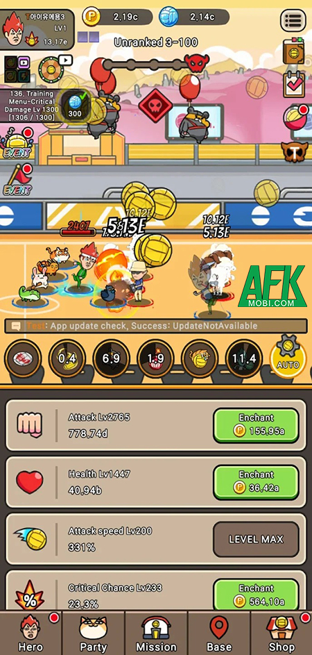 Trở thành vua bóng né trong game nhàn rỗi The King Of DodgeBall: Idle 0 Trở thành vua bóng né trong game nhàn rỗi The King Of DodgeBall: Idle 0