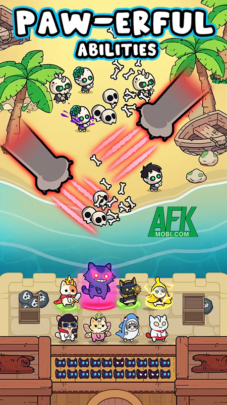 Cùng các chú mèo dễ thương phòng thủ trước các đợt kẻ thù trong Kitty Keep 1 Cùng các chú mèo dễ thương phòng thủ trước các đợt kẻ thù trong Kitty Keep 1