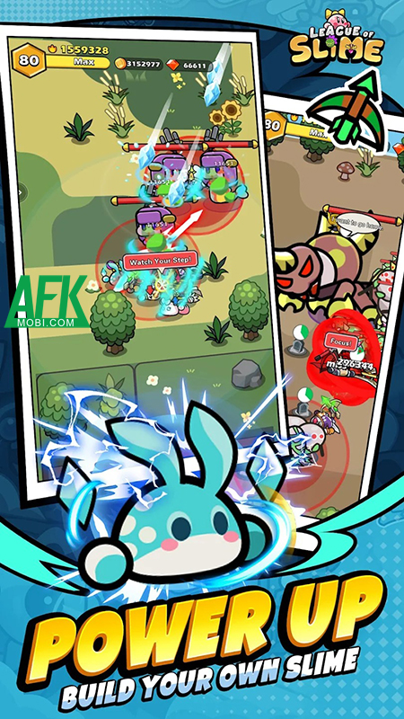 Dẫn dắt đội anh hùng Slime giải cứu công chúa Slime trong League of Slime: Idle RPG 1