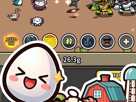 Legend of Egg: Idle RPG cho người chơi lẩn trốn khỏi Trang Trại trong vai một quả Trứng afkmobi legendofegg 1jpg