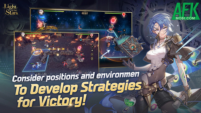 Dẫn dắt các người kế vị của các chòm sao cứu lấy thế giới trong Light of the Stars 3