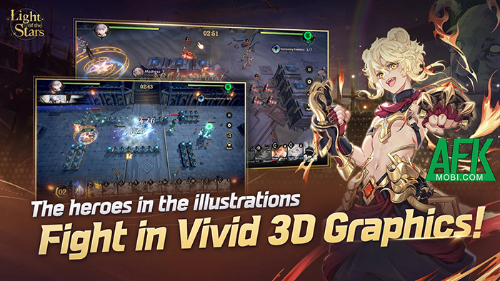 Dẫn dắt các người kế vị của các chòm sao cứu lấy thế giới trong Light of the Stars 4