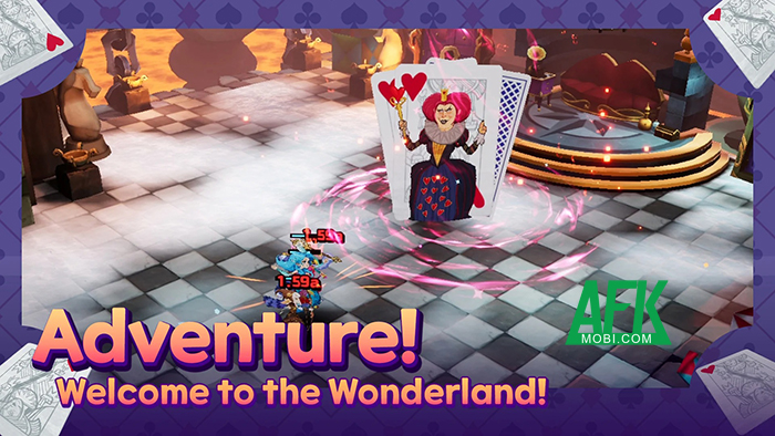 Magic Cat Wonderland: Idle RPG game nhàn rỗi lấy chủ đề từ Alice in Wonderland 0