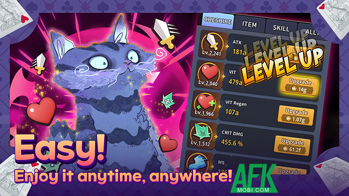 Magic Cat Wonderland: Idle RPG game nhàn rỗi lấy chủ đề từ Alice in Wonderland 3