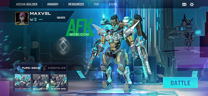 Điều khiển robot và bước vào các trận chiến trực tuyến 6v6 trong Mechachain: War Robot Shooter 0