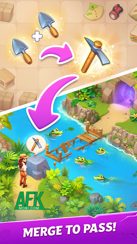 Merge Adventure mời bạn bắt đầu khám phá một quần đảo bí ẩn 2 Merge Adventure mời bạn bắt đầu khám phá một quần đảo bí ẩn 2