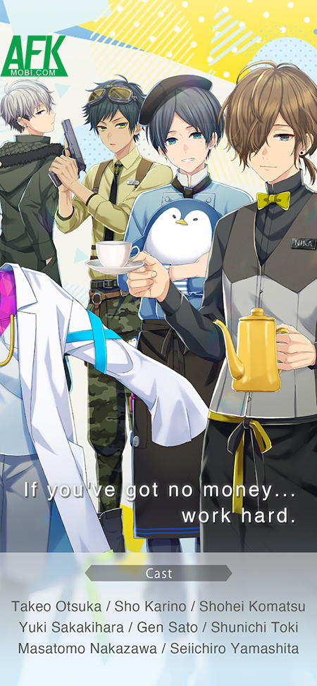 Million Dollar Boys: OtomeGame mời người chơi mở quán cà phê cùng các anh chàng đẹp trai 4 Million Dollar Boys: OtomeGame mời người chơi mở quán cà phê cùng các anh chàng đẹp trai 4