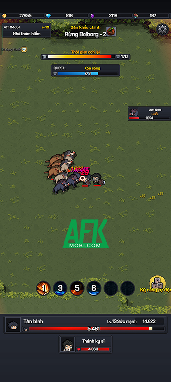 Người chơi sẽ được đào mỏ để phát triển nhân vật của mình trong game idle Mine Knights! 3 Người chơi sẽ được đào mỏ để phát triển nhân vật của mình trong game idle Mine Knights! 3