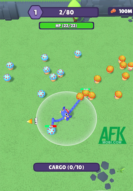 Phát triển con quái vật của bạn qua việc săn các loài sinh vật khác với game Monco 1 Phát triển con quái vật của bạn qua việc săn các loài sinh vật khác với game Monco 1