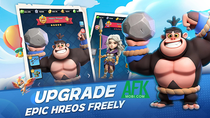 Bảo vệ vương quốc trước các đợt tấn công của quái vật trong Monster GO! 2