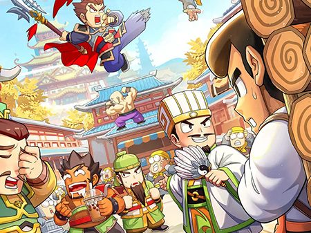 Nekketsu Battles sự kết hợp giữa chủ đề Tam Quốc và IP Nekketsu Koha Kunio-kun đầy kinh điển afkmobi nekketsubattles 1jpg