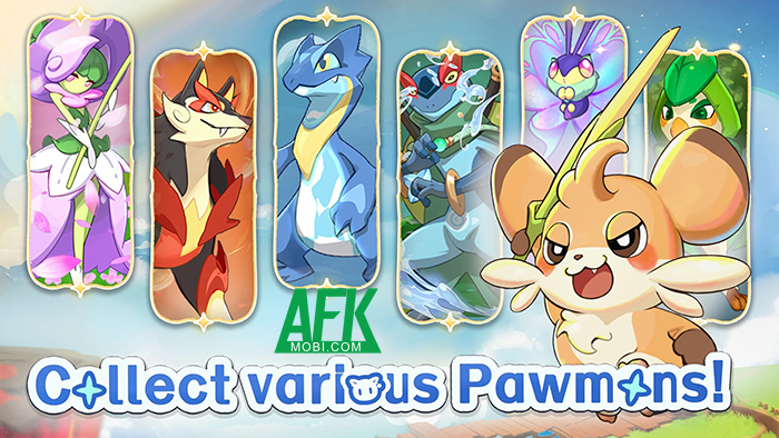 Pawmon War cho bạn xây dựng căn cứ trên đảo nổi và thu phục nhiều loài thú khác nhau 1 Pawmon War cho bạn xây dựng căn cứ trên đảo nổi và thu phục nhiều loài thú khác nhau 1