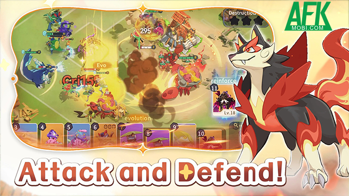 Pawmon War cho bạn xây dựng căn cứ trên đảo nổi và thu phục nhiều loài thú khác nhau 2 Pawmon War cho bạn xây dựng căn cứ trên đảo nổi và thu phục nhiều loài thú khác nhau 2