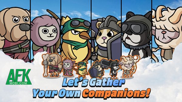 Cùng các chiến binh động vật bảo vệ khu rừng trong Pet’s War: Animal Heroes Saga afkmobi petswar 1jpg