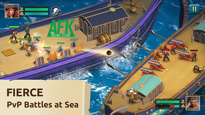 Trở thành thuyền trưởng của một con tàu cướp biển trong game Pirate Ships: Build and Fight 0 Trở thành thuyền trưởng của một con tàu cướp biển trong game Pirate Ships: Build and Fight 0